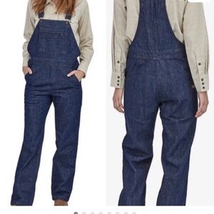 Patagonia Dark Blue Denim Overalls